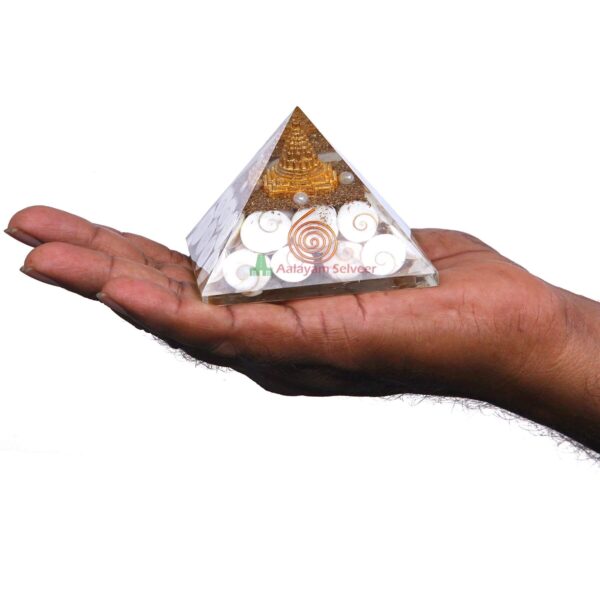 Mahameru Shree Yantra Orgonite Pyramid