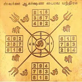 Swarna Akarshana Bhairava Yantra