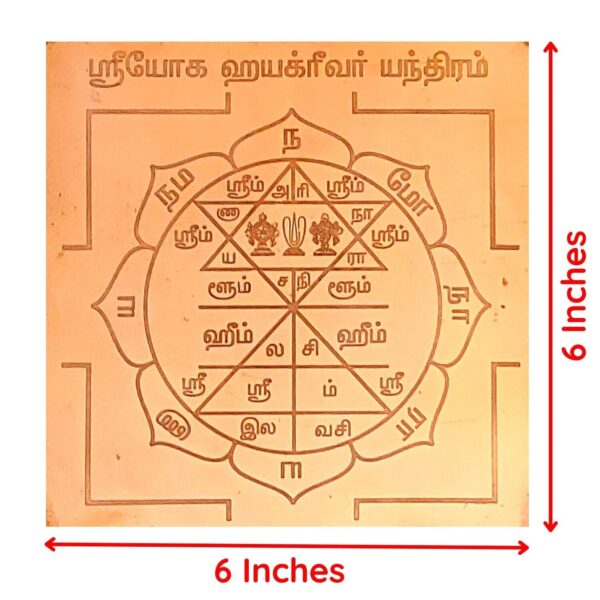 Sri Yoga Hyagreevar Yantra