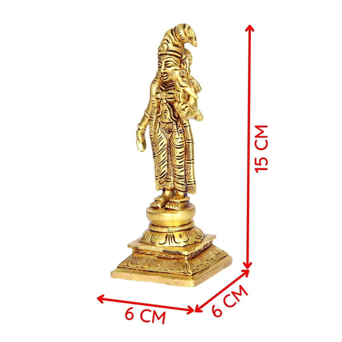 Andal Idol Brass Aalayam Selveer