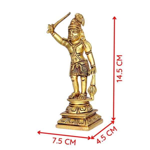 Madurai Veeran Silai Brass