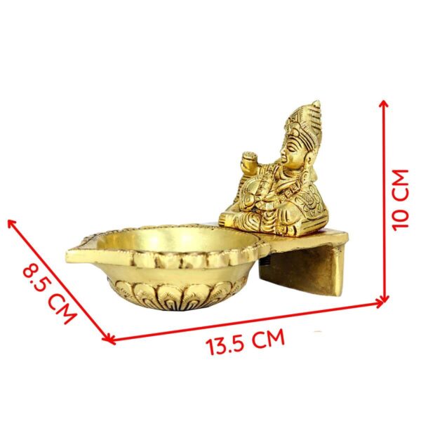 Kubera Diya Brass