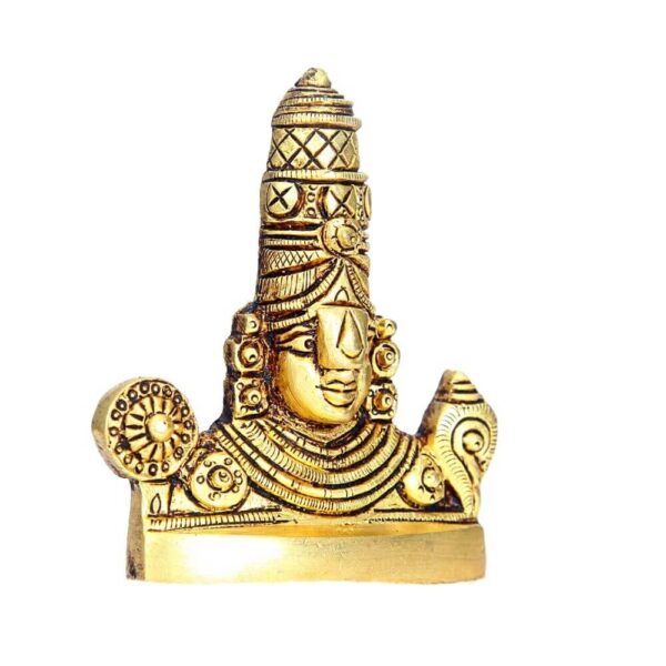 Tirupati Balaji Face Wall Hanging Metal