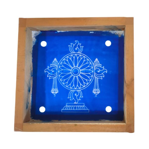 Chakra Kolam Rangoli Stencil Wooden