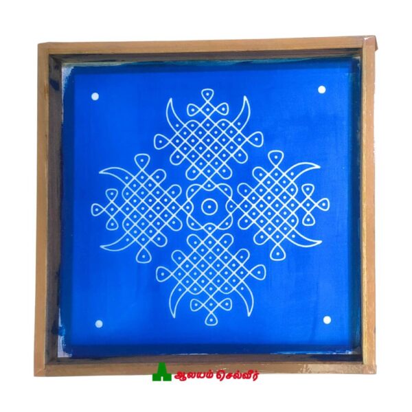 Kambi Kolam Rangoli Wooden Stencil Big