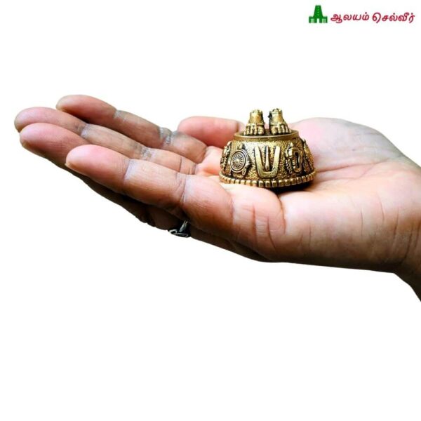 Paduka Brass Small