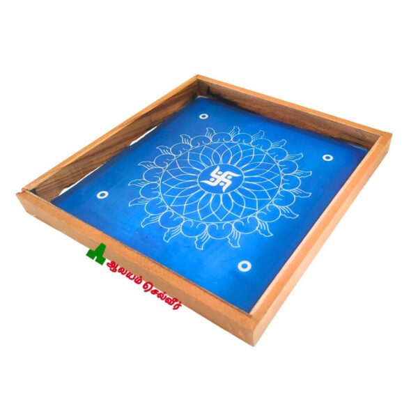 Swastik Padi Kolam Instant Rangoli Stencil