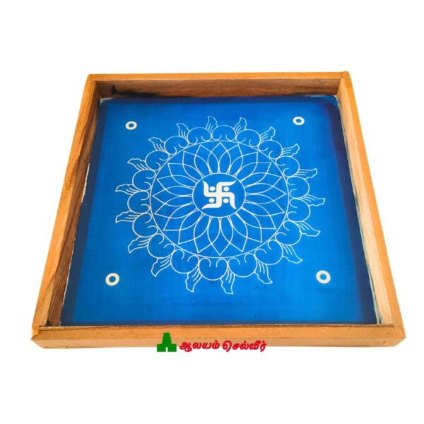 Swastik Padi Kolam Rangoli Sacha