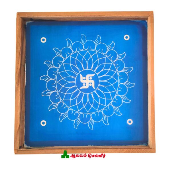 Swastik Padi Kolam Rangoli Stencil