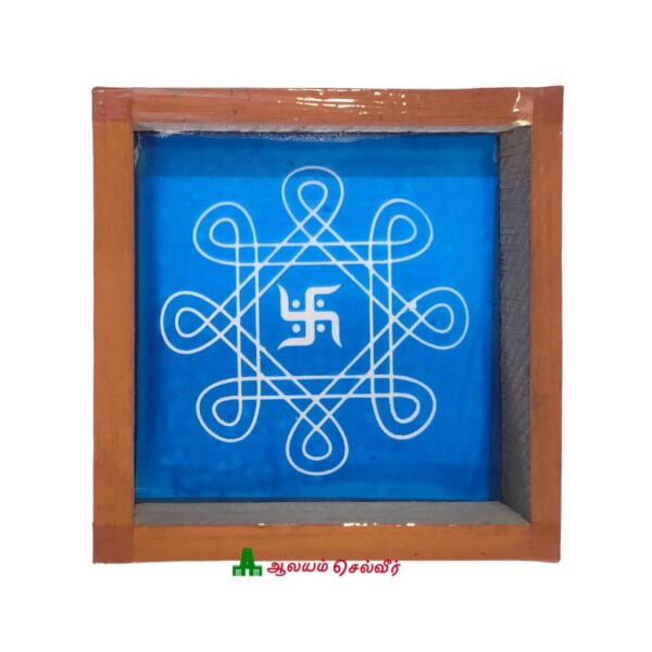 Swastik Rangoli Stencils 5 Inches