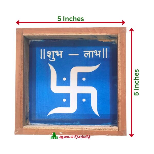 Swastik Shub Labh Stencil Instant Rangoli