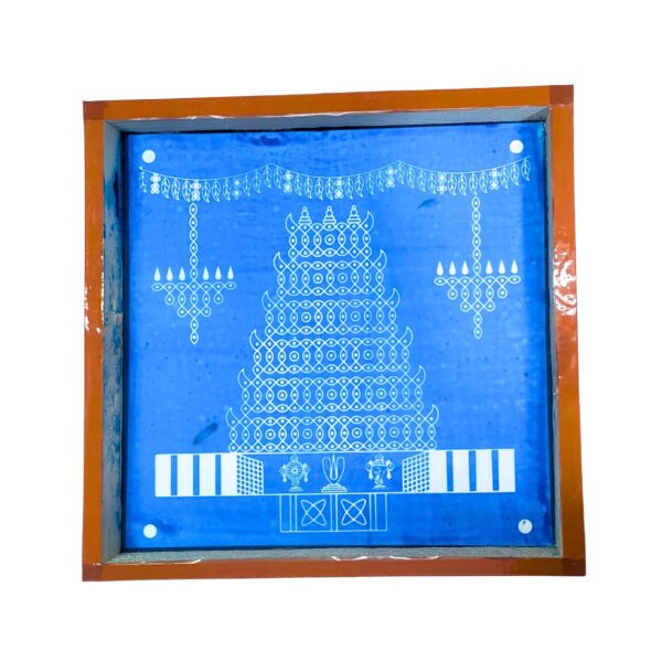 Temple Gopuram Kolam Rangoli Stencils