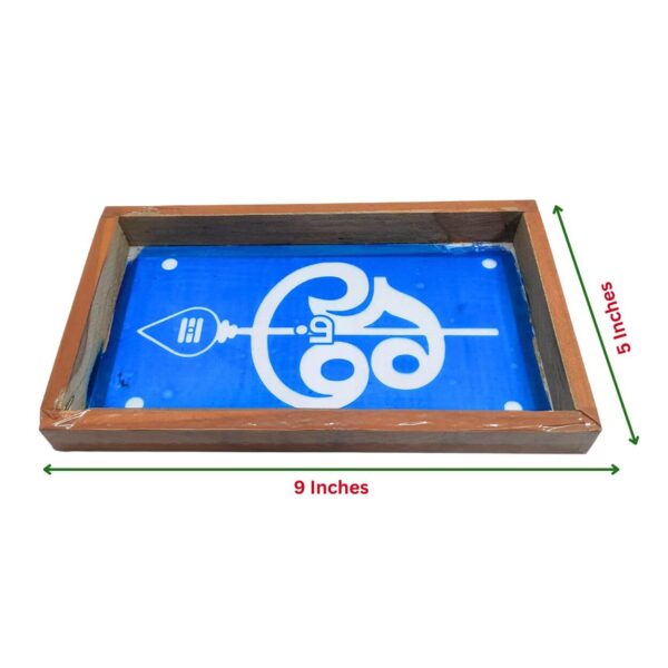 Om Rangoli Stencil Wooden 9x5