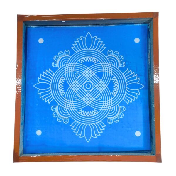 Padi Kolam Rangoli Stencil Model 3