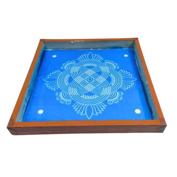 Padi Kolam Rangoli Stencil Model 3 Wooden