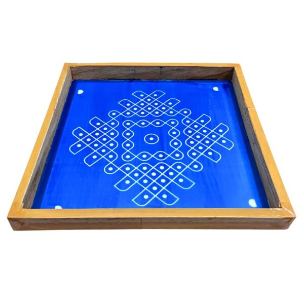 Kambi Kolam Rangoli Stencil(Model 5) 10x10