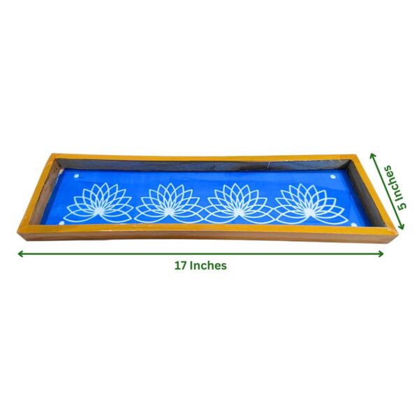 Lotus Padmam Wooden Rangoli Stencil