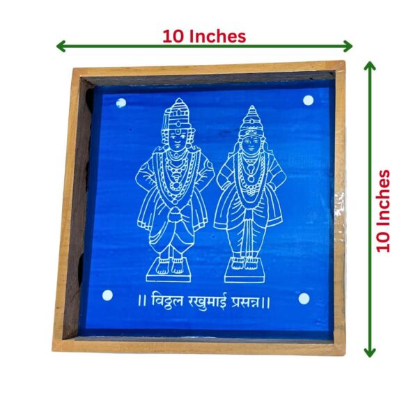 Vitthal Rukmini Rangoli Stencil Size